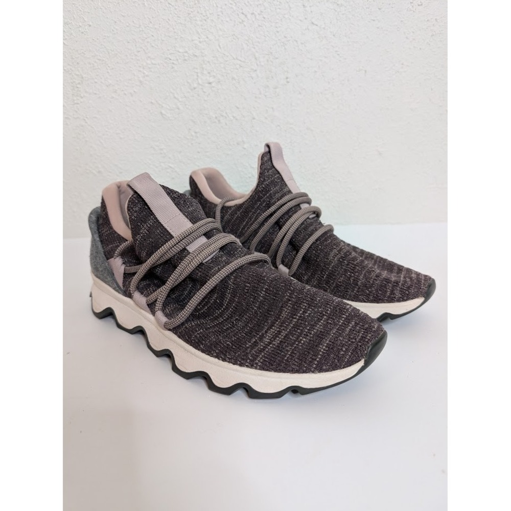 Sorel Kinetic Womens Size 8.5‎ Gray Athletic Running Walking Shoes Sneakers Lace